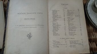 Staré knihy orig.1905 + starož.savé hladítko inkoust.podpisů - 4