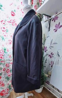 TEPLEJŠÍ PŘECHODOVÝ KABÁT S ŠÁLOU - C&A -vel. 46 - 4