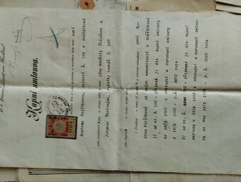 Různé staré písemnosti - 4