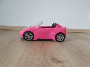 Barbie stylový kabriolet od Mattel, velmi pěkný stav. - 4