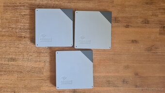 Tři cívky AGFA 18 cm s originální páskou v plastové krabičce - 4