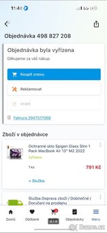MacBook Air 13.6" M2 záruka - 4