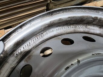 4x Plechy Honda 16x6 1/2 ET55 + poklice - 4