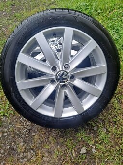 Alu kola 5x112 originál VW 225/45 R17 - 4