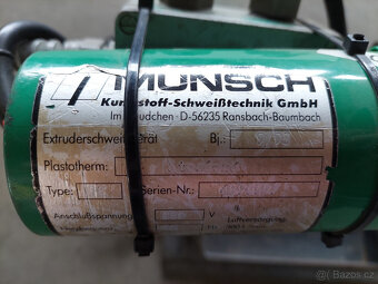 Prodám svářecí extrudér Munsch - 4