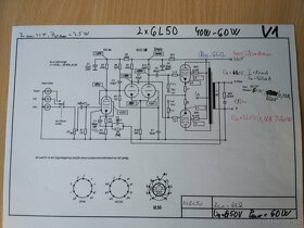 Modul zesilovače push-pull 50W - 4