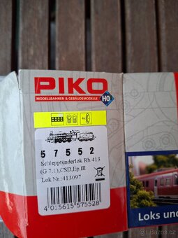 Model parní lokomotivy HO Piko 57552 - 4