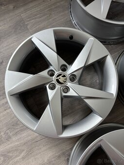 Originální ALU disky Škoda VOLANS R17 Scala | Kamiq - 4