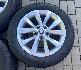Octavia - 16" Alcatras + zimní 205/55 R16 Barum - 4