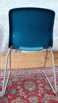 2ks židle plast-kov , IKEA - 4