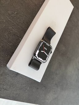 Apple Watch Series 9 45mm nerezová ocel - TOP STAV - 4