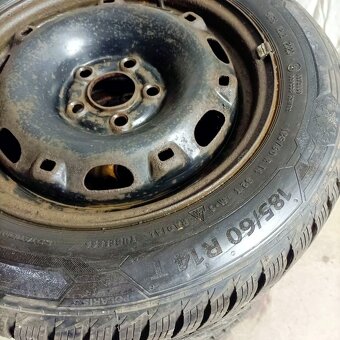 14" plechová kola – 5x100 – ŠKODA (VW, SEAT, AUDI) - 4