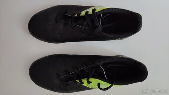 Dětské kopačky KIPSTA vel. 36 černo-zelené - 4