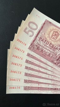 Bankovka 50Kčs 1964 - 4