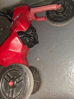 Odrážedlo motorka. Červená. - 4