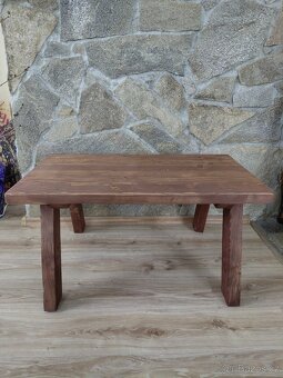 Konferenční stolek z masivu - 4