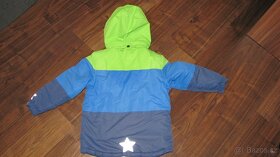 Zeleno-modrá zimní bunda zn. Tchibo vel. 110/116 - 4