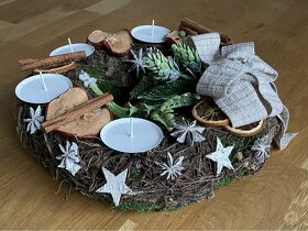 Adventní věnec Advent wreath - 4