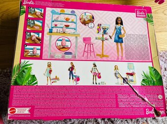 Barbie umelecky atelier/ umelecka dielna - 4