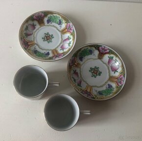 Porcelánové čínské hrníčky, šálky - 4
