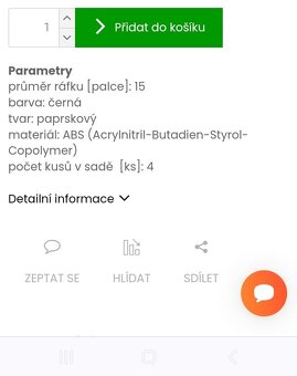 Poklice na kola EVO KANGO 15 - 4