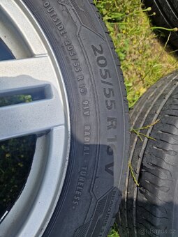 Alu speedline Passat b6 205/55 16 letní sada - 4