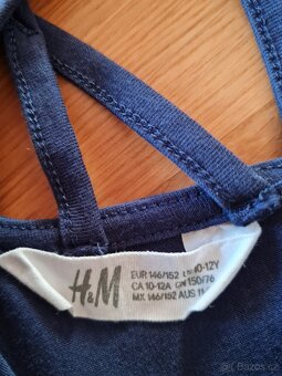 Dívčí letní šaty zn. H&M vel.146-152 - 4