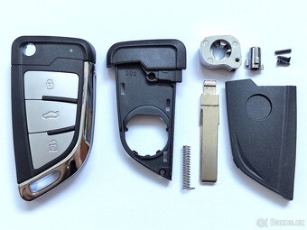 Klíč Škoda Volkswagen Seat. Stačí přendat elektroniku dálko - 4