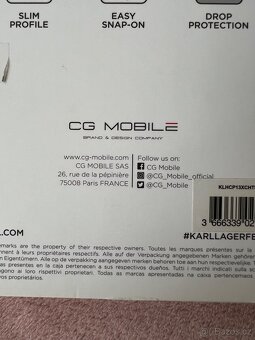 iPhone 13 Pro Max Karl Lagerfel and Choupette - růžové - 4