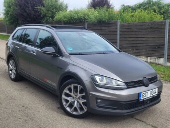 VW Golf VII 2.0TDi 135kW DSG Alltrack - Panorama - kůže - 4