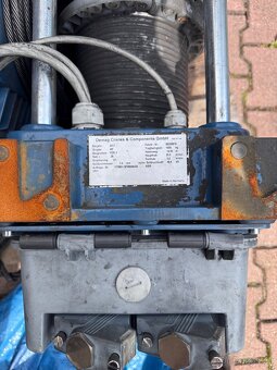 Demag jeřábová kočka 1t - 4