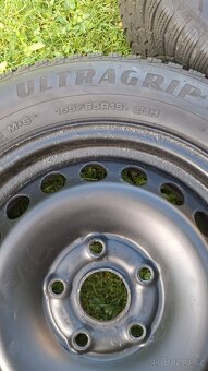 Zimní kola 195/65 R15 na plechových discích; 5x112 - 4