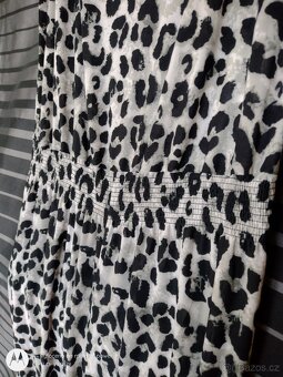 nový dámský leopardí overal Calze del Mondo v.L-XL/40-42 - 4