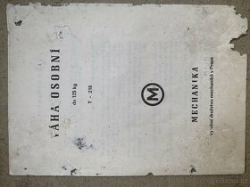 Stará osobní váha - 1971 - 4