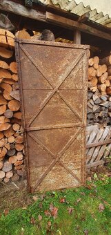 Plechové dveře - 4