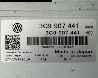Řídící jednotka kamery 3C9907441 VW Passat B7 r.v. 2011 - 4