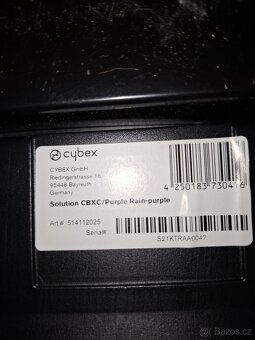 Autosedačka Cybex CBX 15-36kg - 4