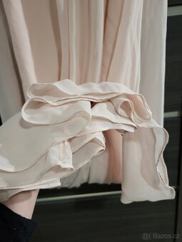 Dlouhé růžové společenské šaty Star Night - 4