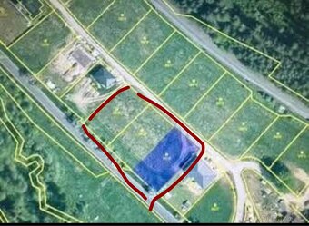 Prodám 3 stavební parcely na výstavbu RD (3346m2) - 4