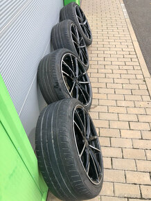 Sada 4ks alu disků Brock na BMW 5x120 8x19 pneu 225/40 R19 - 4