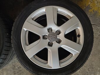 ALU Kola Audi 17" s pneu letní 235/45 R17 - 4