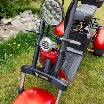 Elektrická tříkolka Leramotors Scooters 1000W - 4