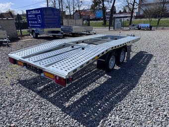 Přívěsný vozík, autopřepravník 410x195cm,2700kg, VDI2700 - 4