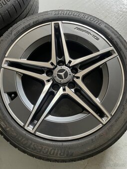 Original Mercedes C letní alu W206 S206 AMG r18 dvourozměr - 4
