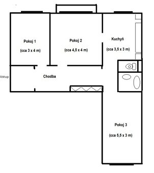 Prodej prostorného bytu 3+1 s balkonem – Havířov – Šumbark, - 4