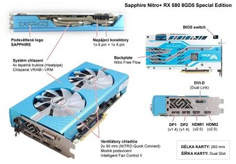 Sapphire Radeon RX 580 NITRO+ 8G - 4