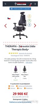 zdravotní kancelářská židle THERAPIA BODY - 4