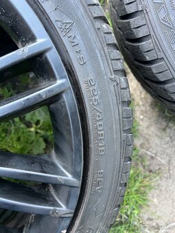 Prodám kompletní sadu alu kol 18.5x114/3 Mazda-Hundai-Renolt - 4