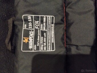 Dětská zimní péřová bunda zn. WARMPEACE, vel. 110/116 - 4