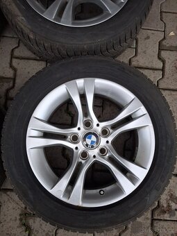 BMW kola 5x120 R16 + zimní pneu - 4